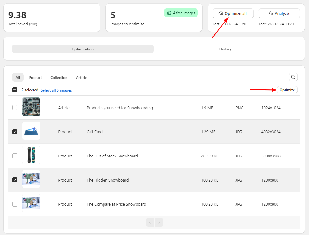 Shopify Image Optimizer - Image Compression Shopify Image Optimizer - Image Compression
