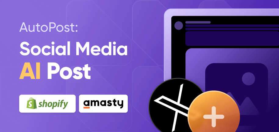 AI social media post generator for shopify