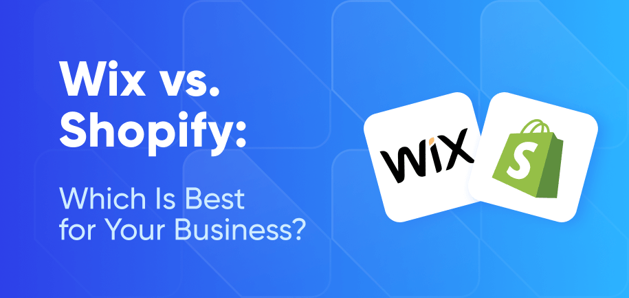 Wix vs Shopify